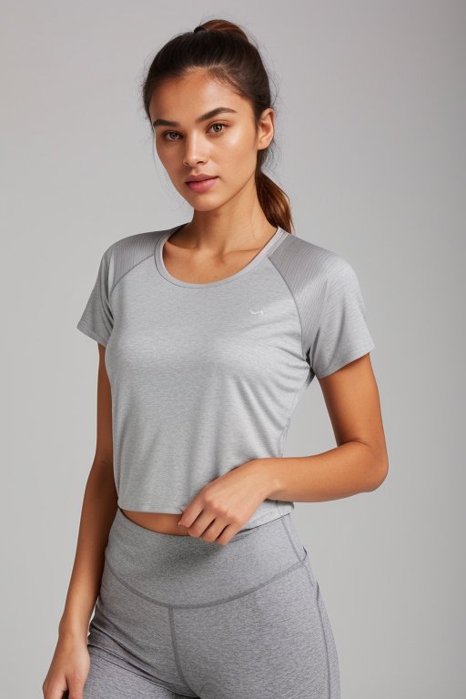 Teknik spor tişört, basic