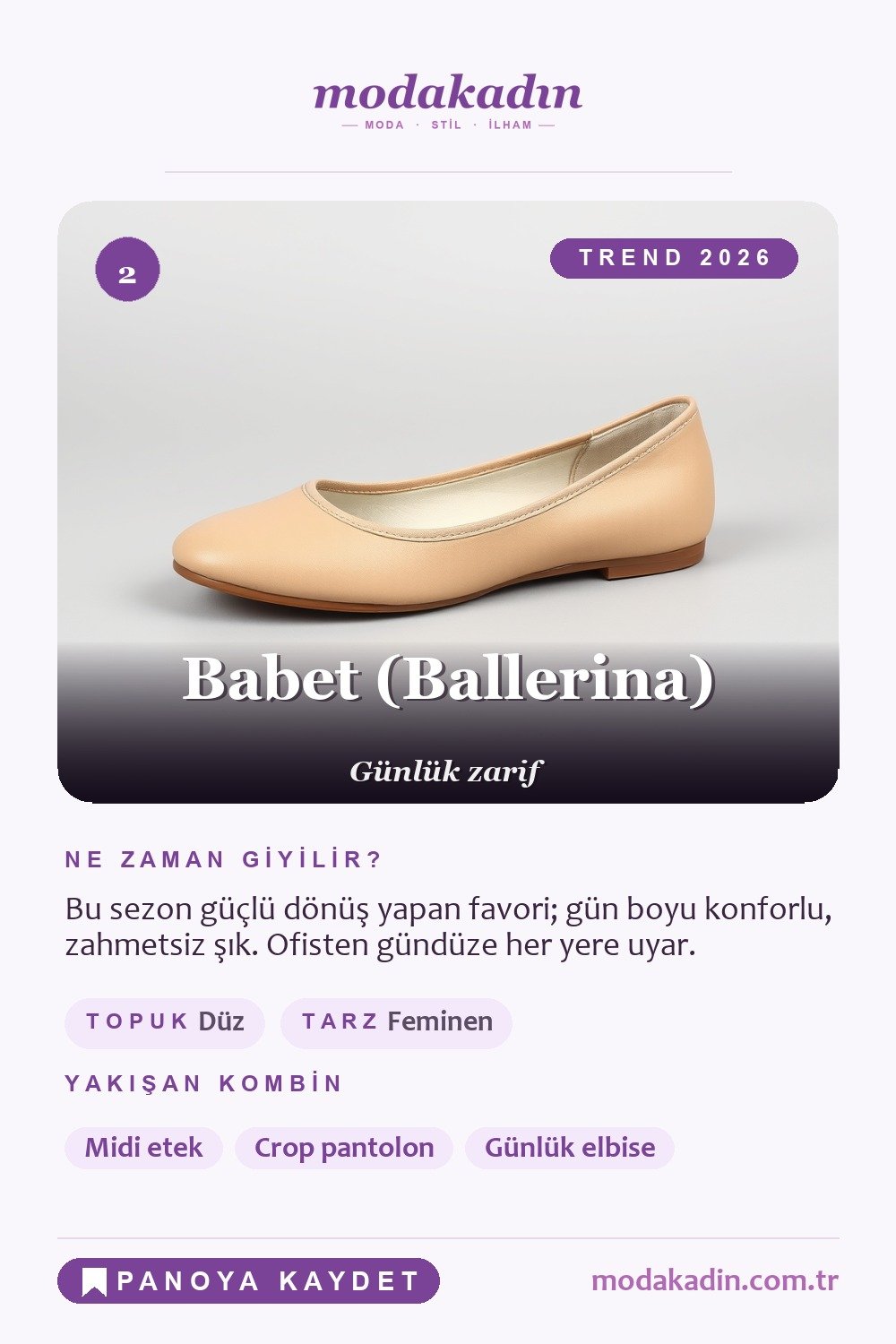 Babet ayakkabı modeli Pinterest pini
