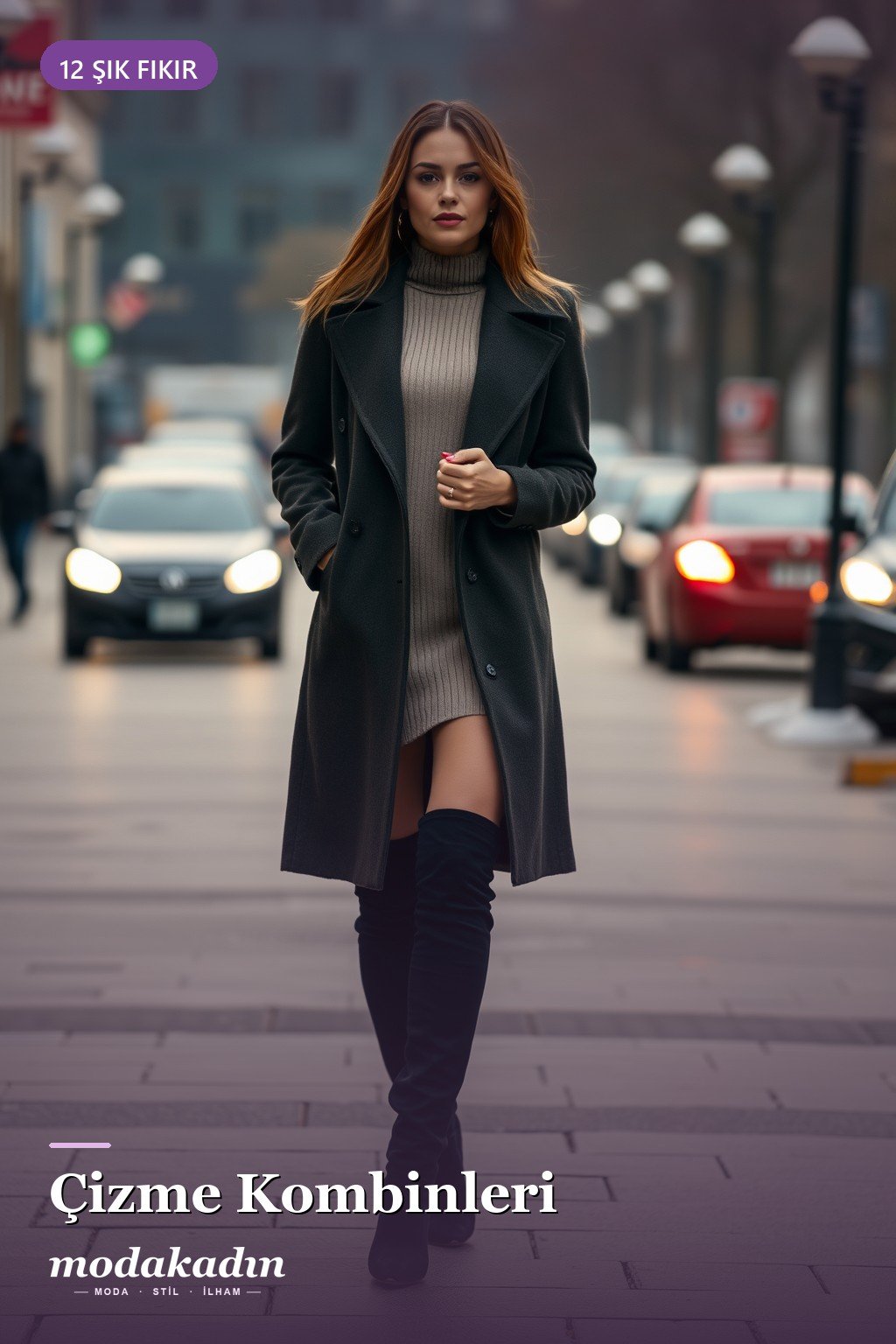 Çizme kombinleri kapak Pinterest pini