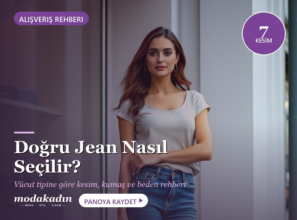 Doğru Jean Nasıl Seçilir? Vücut Tipine Göre Rehber