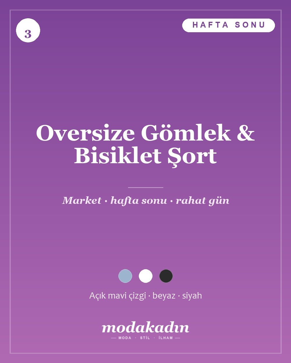 Oversize çizgili gömlek, crop ve bisiklet şort ile rahat hafta sonu kombini